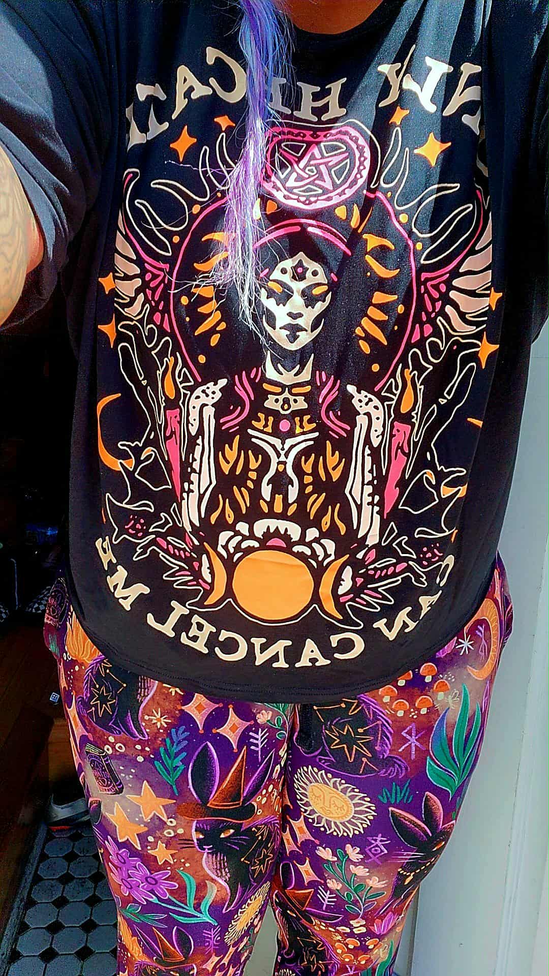 NEW Ready to Ship- OSTARA- MYSTICAL BUNNIES, MOONS + STARS BAMBOO ADULT JOGGERS!