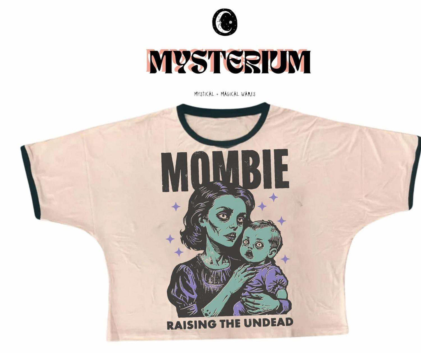 PREORDER- The Mombie Bamboo Graphic Zombie Shirt! Oversized, Flowy!