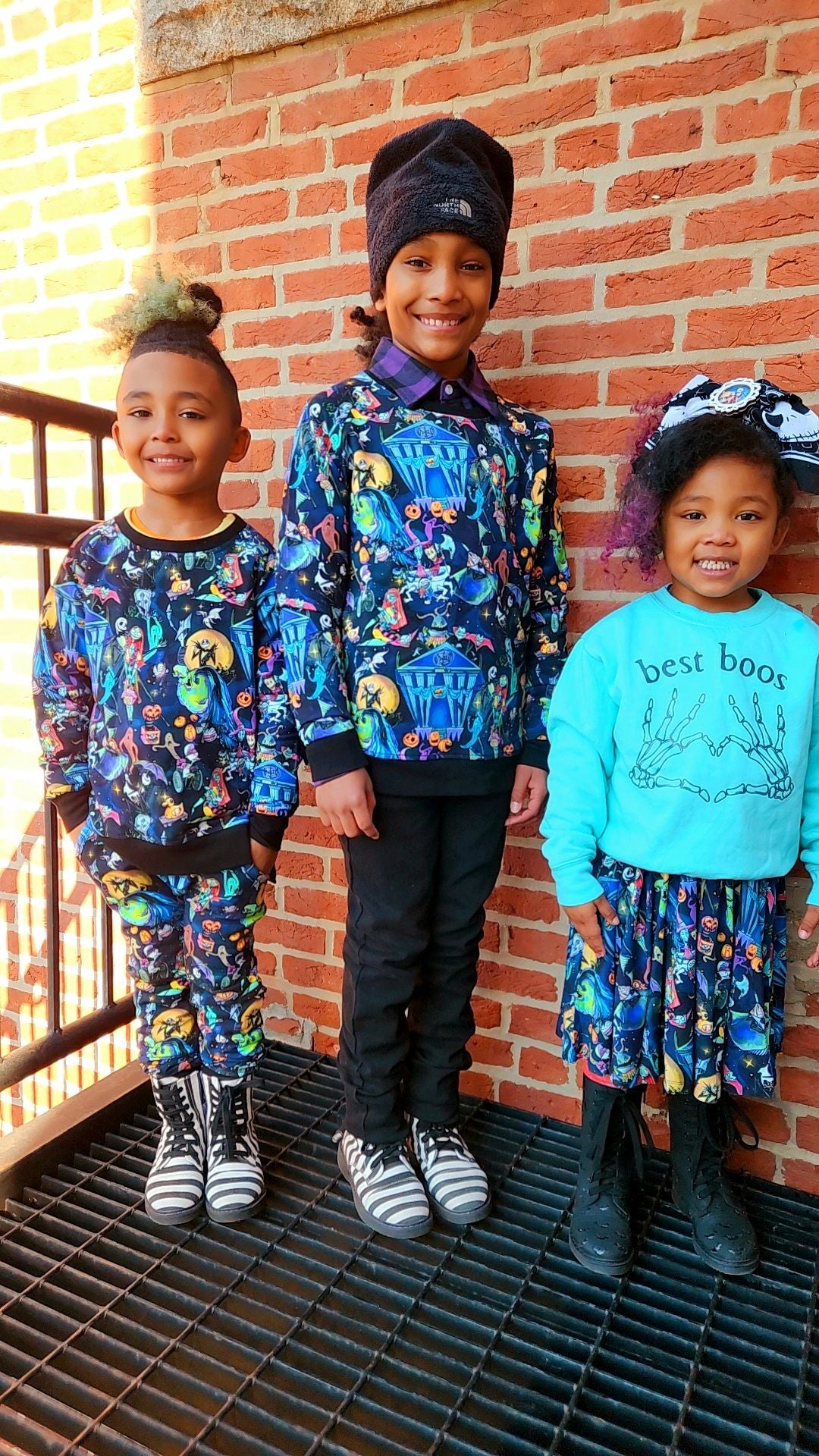 Ready to Ship--Spooky Season Jack + Friends Bamboo Twirl! Not So Scary! Back to School!