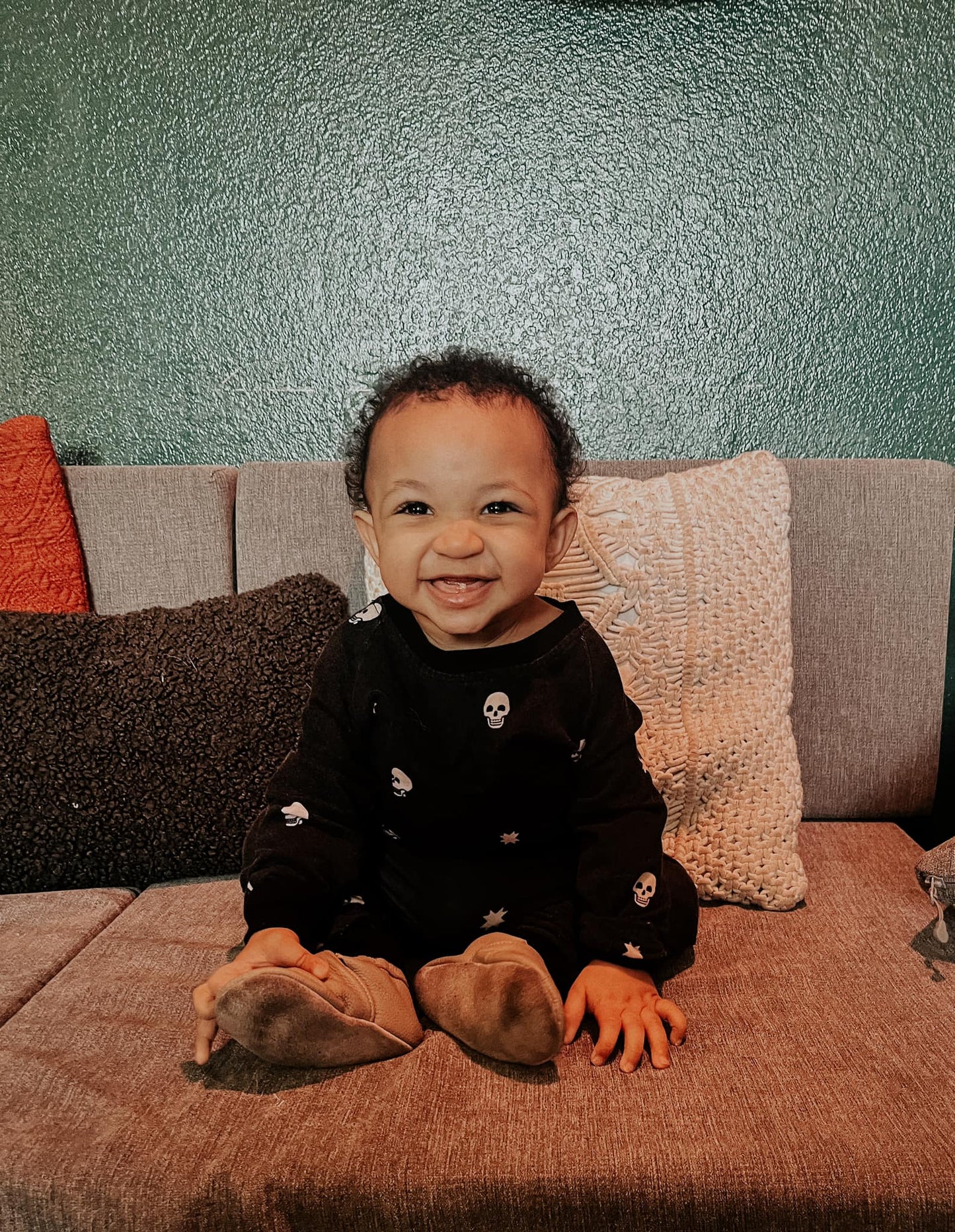 Ready to Ship-Alt Kids Mini Skull Black Joggers! Hip + Cool Kids! Back to School!