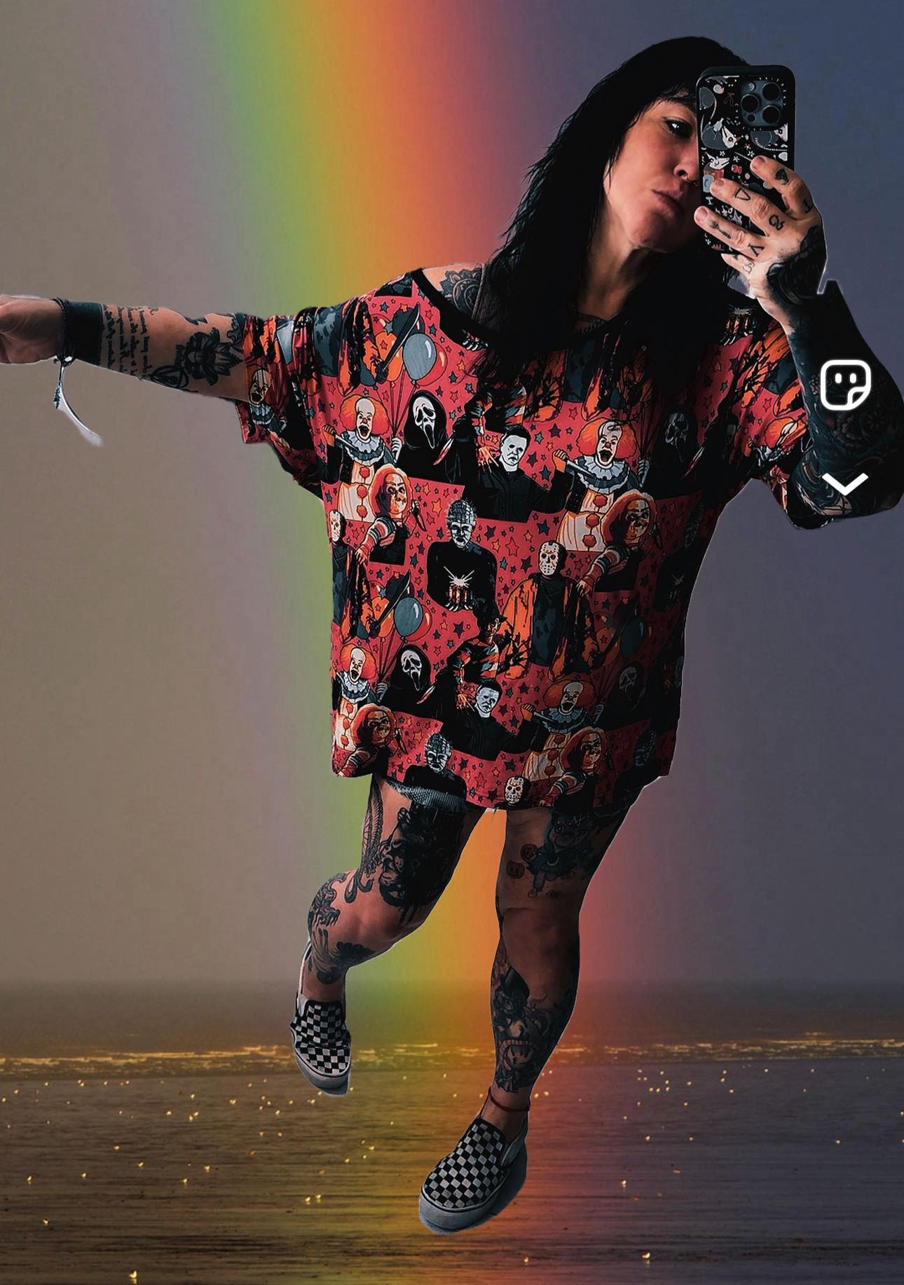 90s Spooky Button girl's favorite moments + kids and adults boxy tshirts! New vintage style! Cora line ICONS!