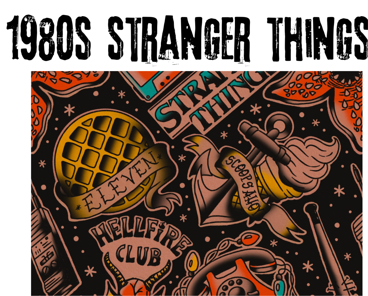 Adult --Bamboo Overalls! 80s show! Upside down + hellfires!
