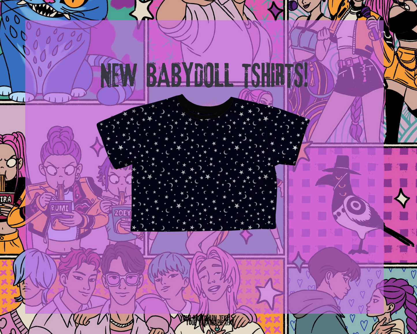 Ready to Ship - Yule be Making Spirits Bright Bamboo joggers! Pair with Boxy for set! Ghosties in the Yule Forest! Witchy Holiday! YULE JOGGERS