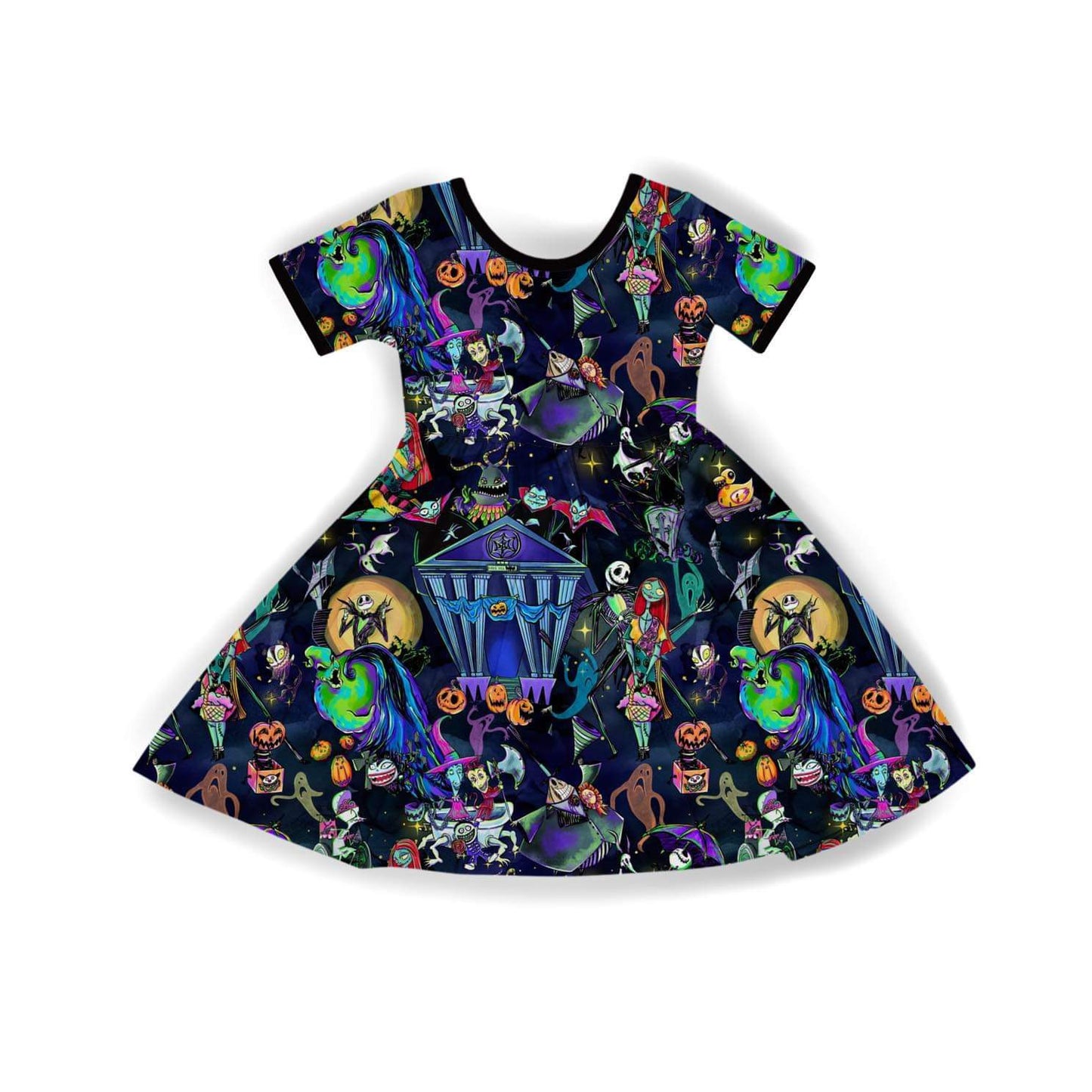 Ready to Ship--Spooky Season Jack + Friends Bamboo Twirl! Not So Scary! Back to School!