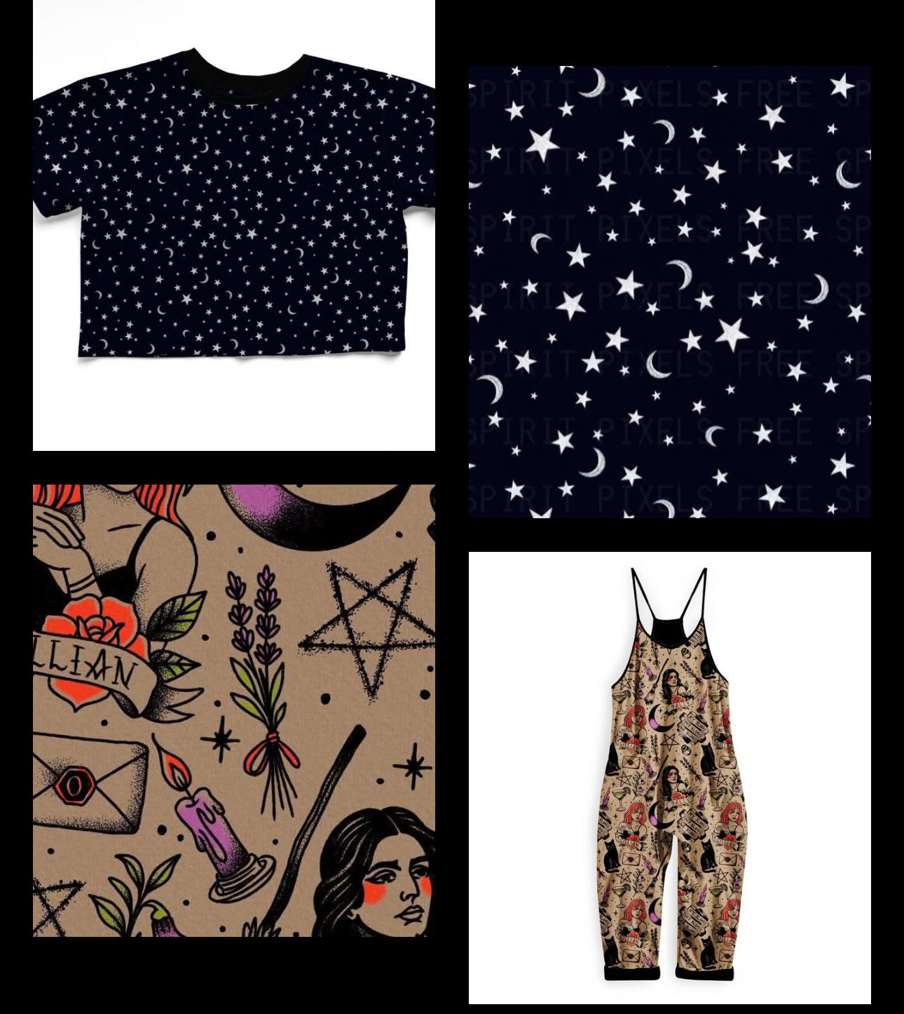 Ready to ship- Witchy Kids and Adult Bamboo Witchy Twirl Dress! Characters + Magical!