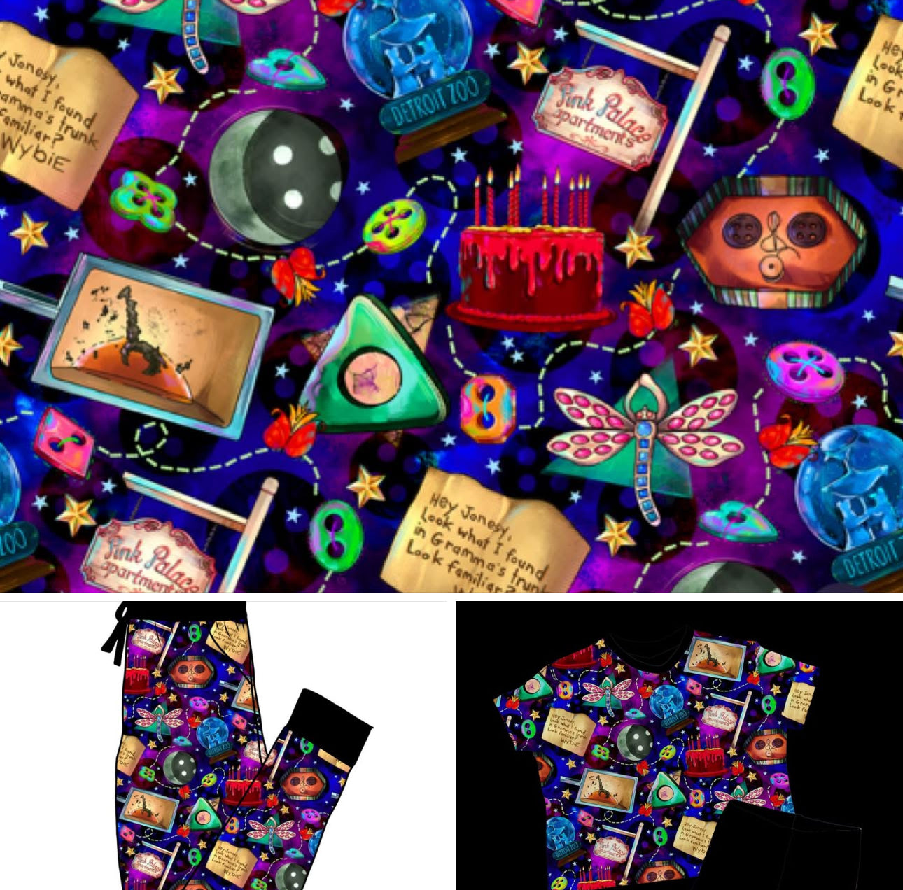 90s Spooky Button girl's favorite moments + kids and adults boxy tshirts! New vintage style!