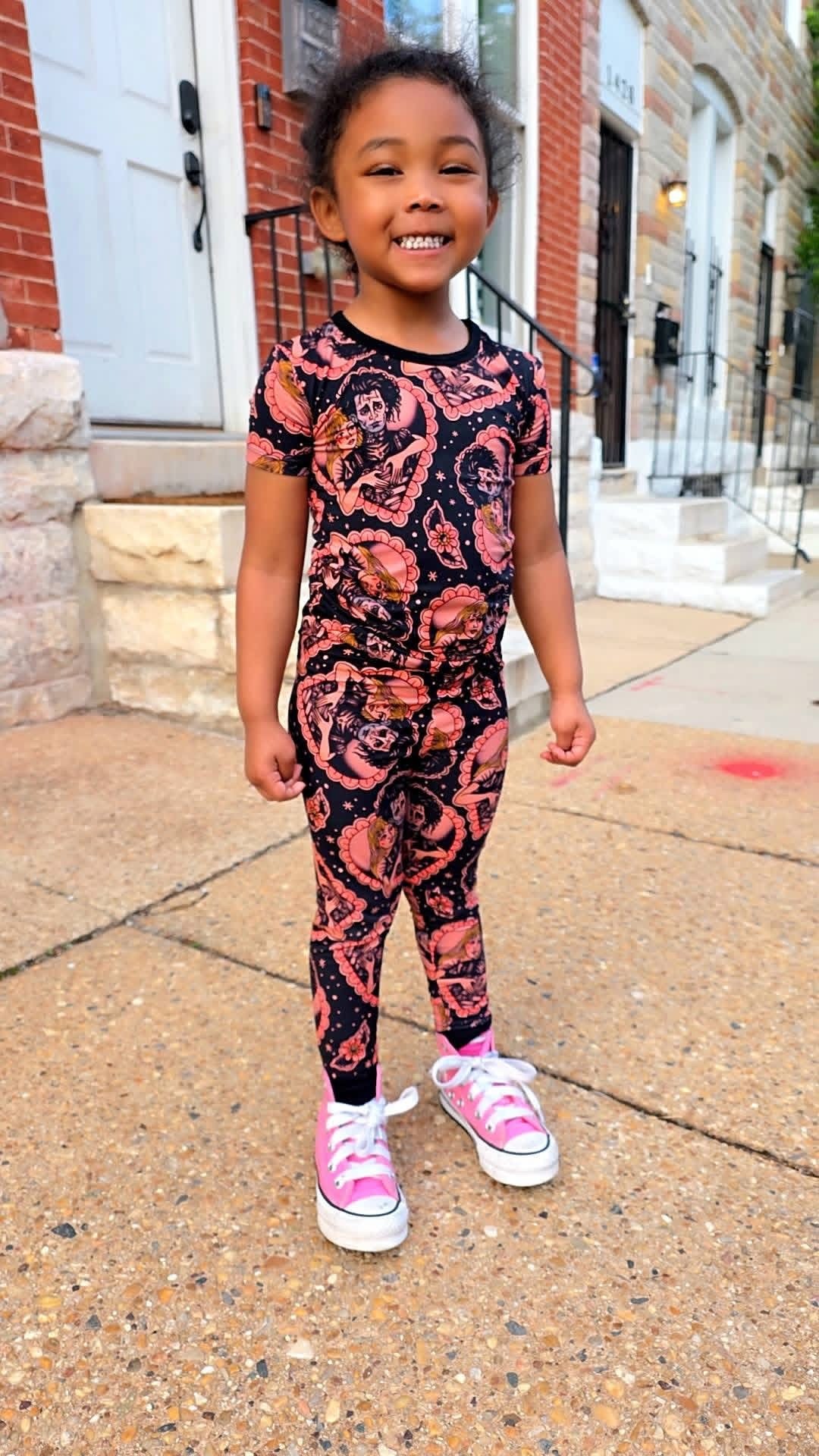 Kids- Not the Mama Two piece Legging + Babydoll shirt Lounge Set!! 90s DINOS! RETROCORE