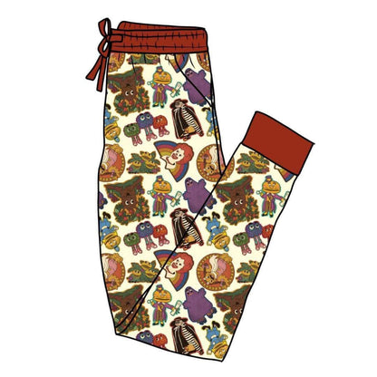 Adult Modern Retro 1980s-90s McDs and friends BamBOO joggers! Hamburglar + grimace