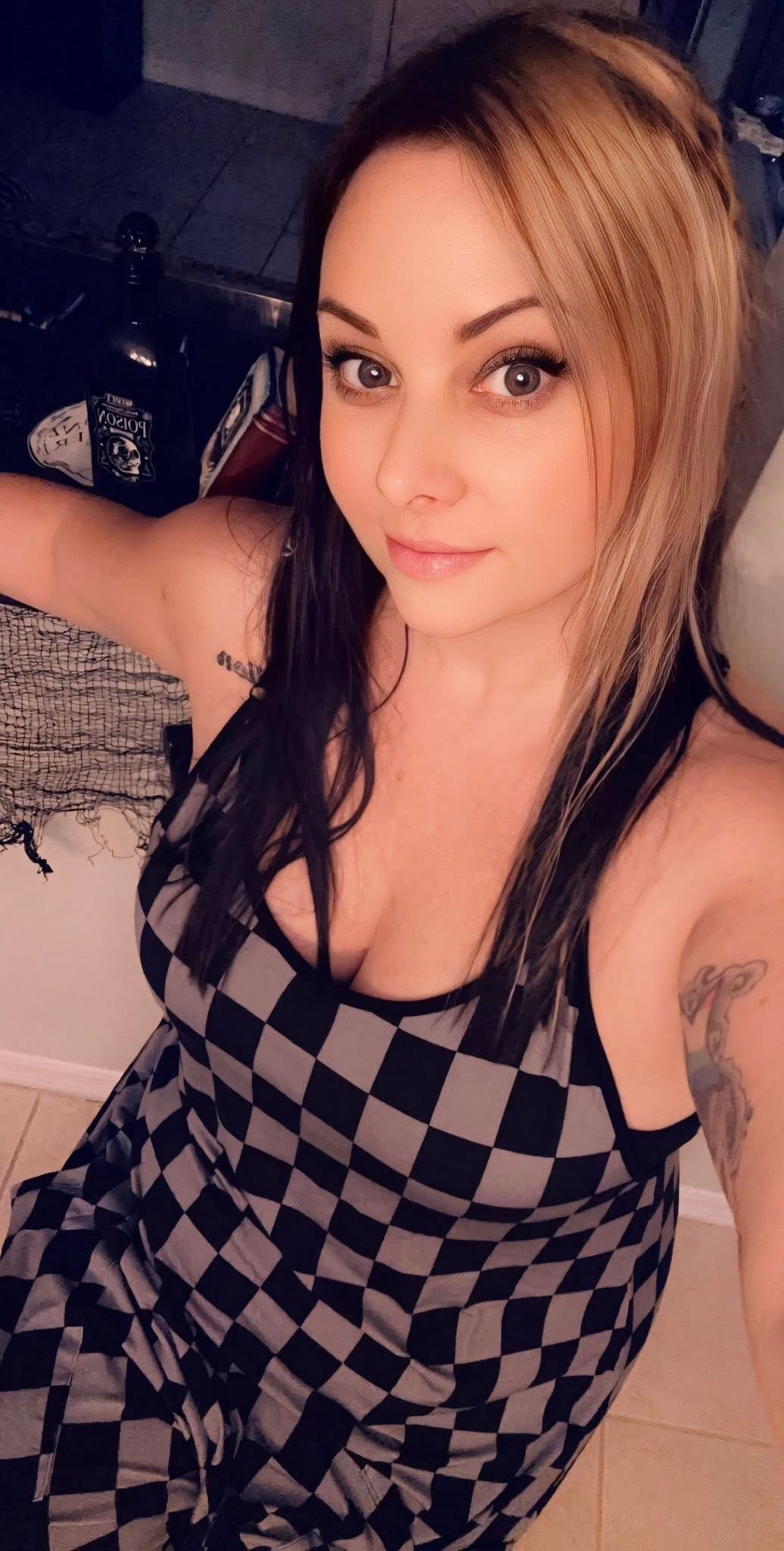 Adult:  Darker Black + Gray Grunge Check Overalls! Oversized + Flowy! Grunge Check!