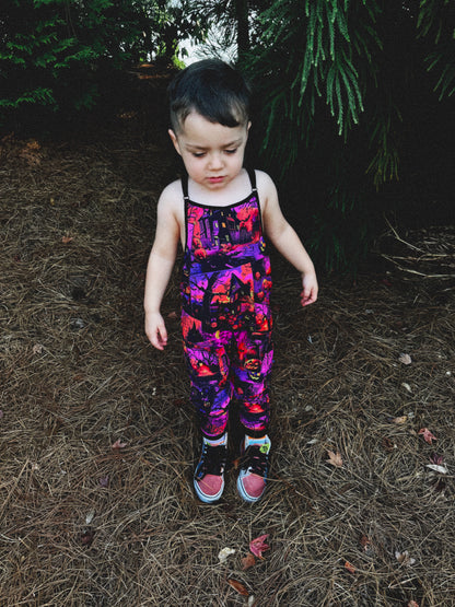 Kids: Its a Kpop rainbow demon hunters bamboo Overalls! Fav characters! huntrixxxx