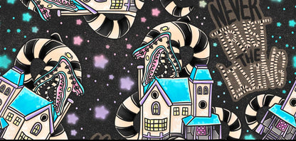 Ready to Ship-Halloween NEVER Trust the Living Sandworm + Spooky House Joggers!