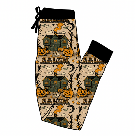 Adult- Take me to Salem Witchy Bamboo Joggers! Modern and Comfy fit! Pair with boxy! BamBOO!