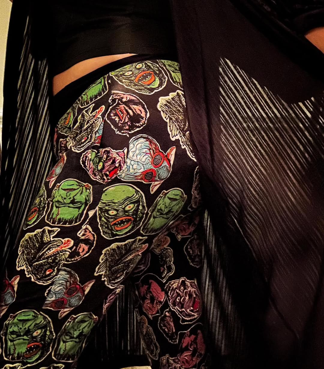 Adult-  Kpop demon hunter derp black + blue tiger adult modern joggers! Fav character! Derpyy