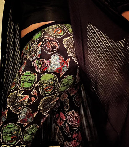 Adult-  Kpop demon hunter derp black + blue tiger adult modern joggers! Fav character! Derpyy