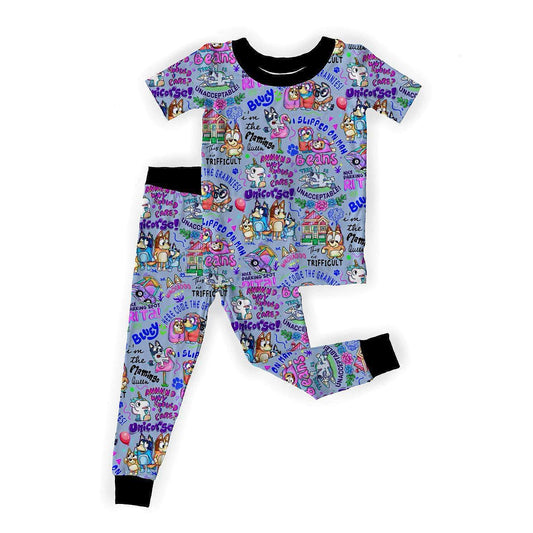 NEW Ready to Ship- Grannies Two Piece Bamboo Set! Leggings + Tshirt!