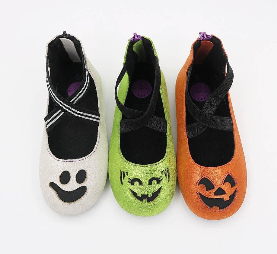 Ready to Ship! The McWitch Green 90s Boo Bucket Halloween Ballet Flats! Kids + Adult! Witchy Ghoul!