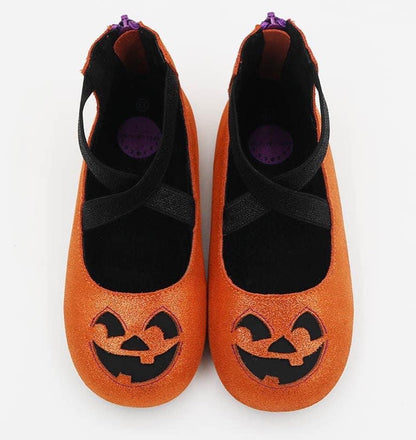 Ready to Ship! The McPumpkin Boo Bucket Halloween Ballet Flats! Kids + Adult! Spooky Ghoul!