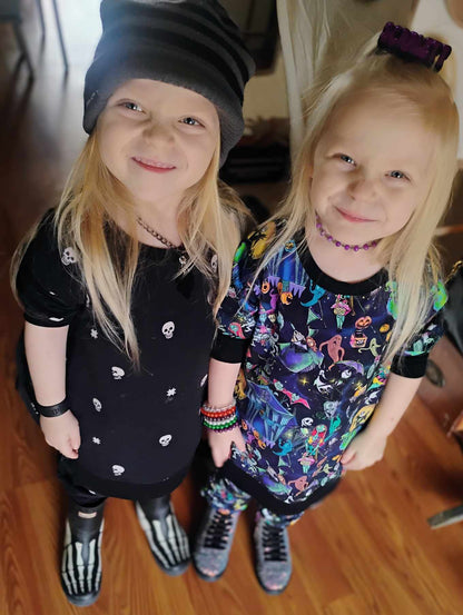 Ready to Ship--Kids Spooky Season Jack + Friends Nightmare Crew Pullover! Back to School!