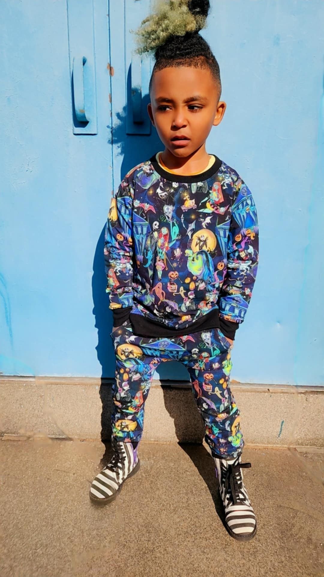 Ready to Ship--Kids Spooky Season Jack + Friends Nightmare Crew Pullover! Back to School!
