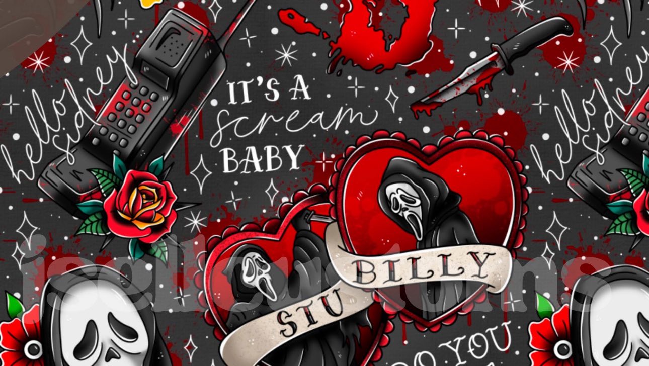 Ready to ship - Scream + Hello Sidney STU + BILLY BamBOOOOO Twirl!