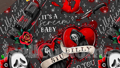 Ready to ship - Scream + Hello Sidney STU + BILLY BamBOOOOO Twirl!