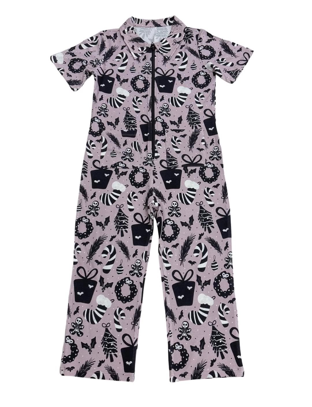 Kids:  NEW EMOTINES Trad Tattoo Check 1960s Mechanic Zip up Vintage Suits! Zip up! Oversized Pockets! MYSPACE