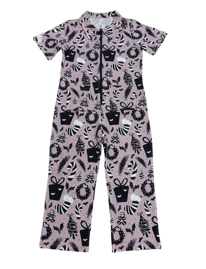 Kids:  NEW EMOTINES Trad Tattoo Check 1960s Mechanic Zip up Vintage Suits! Zip up! Oversized Pockets! MYSPACE