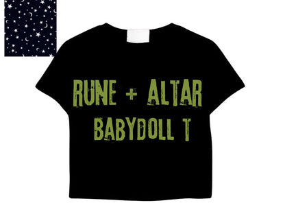 The NEW Kids + Adult babydoll 90s Layering tshirts! Bamboo + Magical + Full length!