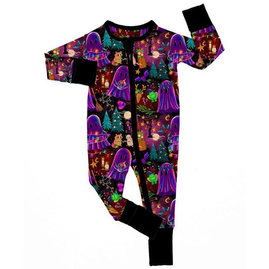The Yule Making Spirits Bright Baby Bamboo Zippies! Ghostie Friends + Yule Forest + Holiday!