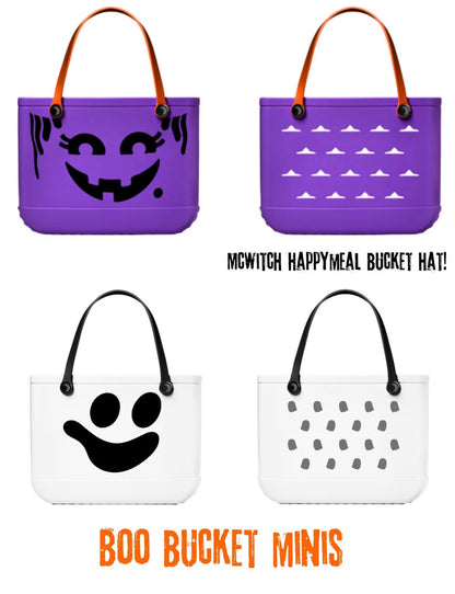 HALLOWEEN -Limited Edition McWITCH Purple 90s McDs Boo Bucket Hag Bag! Vintage Witch! Crossbody Strap!