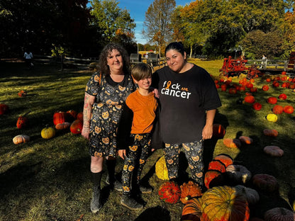 Ready to Ship- Baby/ Kids Vintage Halloween Daywear Kids Pumpkin and Black Cat Joggers!