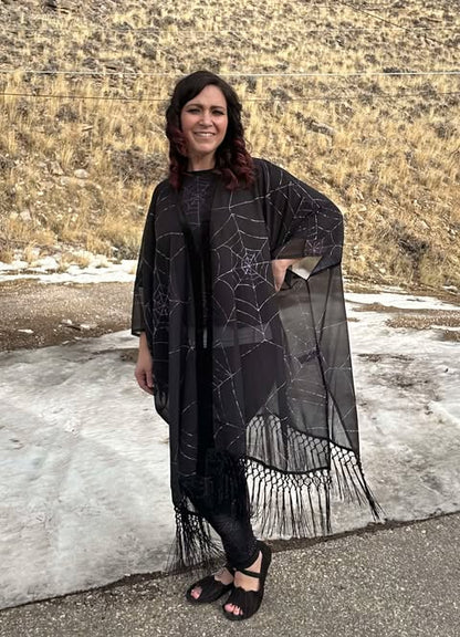 Ready to Ship-The Spooky Girl Purple Web ALT Basic Jogger!