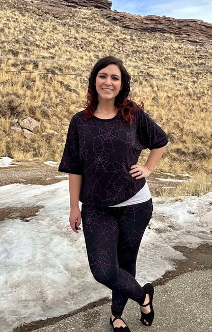 Adult-  Emotines MySpace or Yours traditional tattoo bamboo joggers! Yoga waist band, no slip! Comfy modern! Song lyrics+ elder millennial🖤