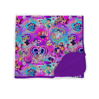 Kids: Its a Kpop rainbow demon hunters bamboo Overalls! Fav characters! huntrixxxx