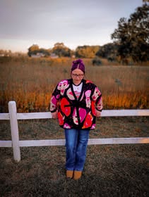 READY TO SHIP: Alt Spooky 1980s Halloween Masks Oversized Grandpa Sweater + Cardigan ! Pockets!