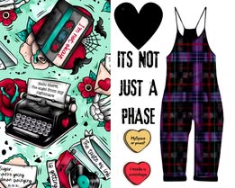 Adult-  Emotines MySpace or Yours traditional tattoo bamboo joggers! Yoga waist band, no slip! Comfy modern! Song lyrics+ elder millennial🖤