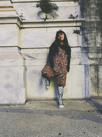 Ready to Ship- Adult --Bamboo Overalls! 80s show! Upside down + hellfires! 80s STRANGE ADULT Overalls