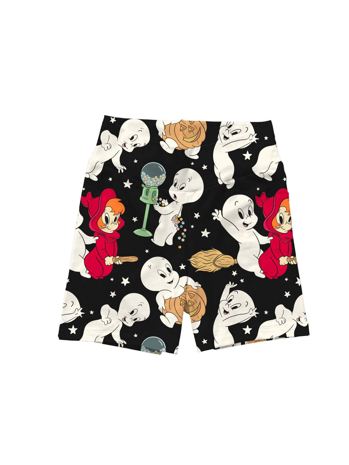 Ready to Ship! Adult: Ghost 90s + Wendy Spooky girl basics Bamboo Biker Shorts!  Horror Nights!
