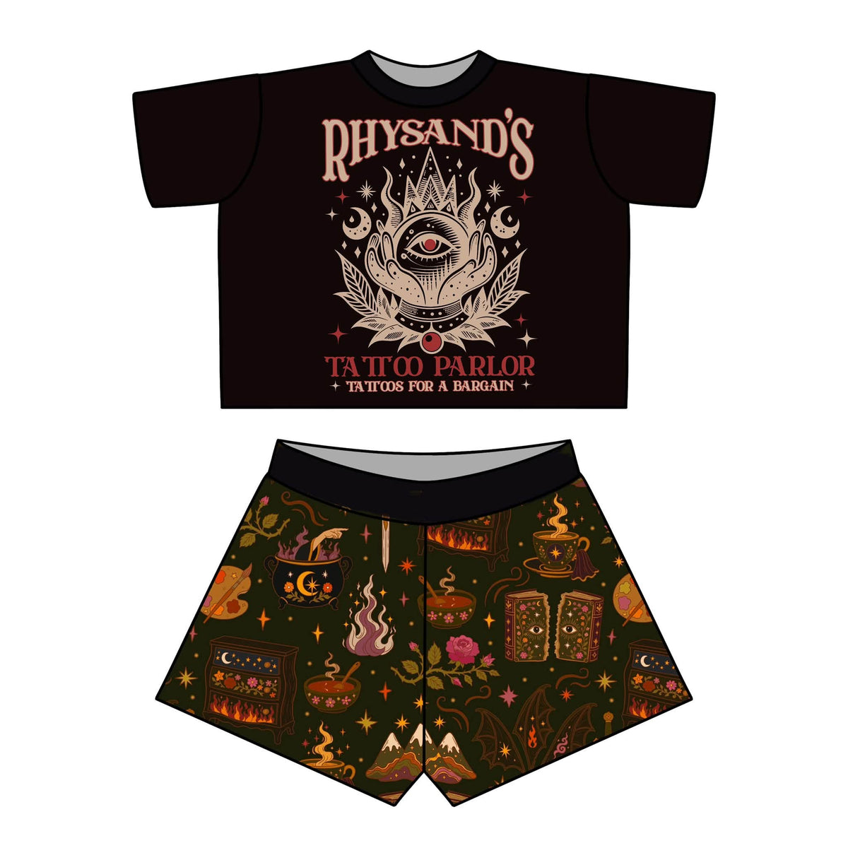 Adult ACo TAR Bamboo Boxer Shorts! Moody Jewel Tones! Snuggle up with Book!