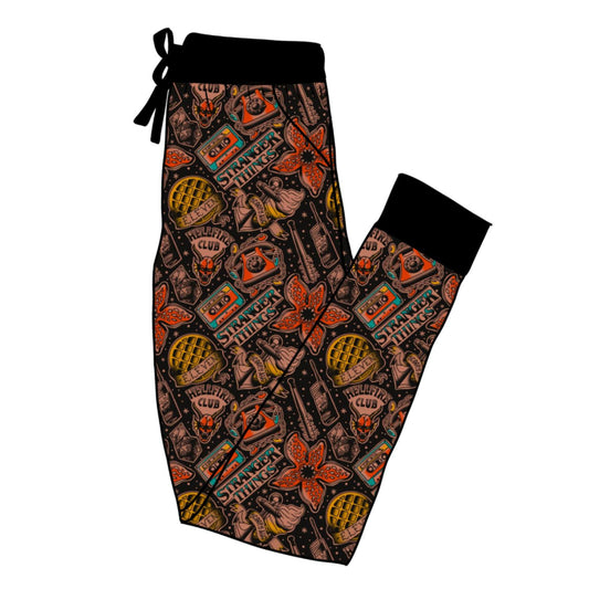 Stranger Upside Down Bamboo Modern Joggers! Eleven, show moments!