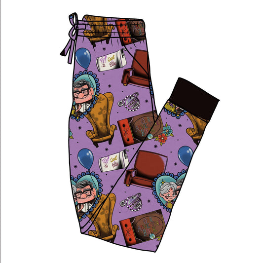 Ready to Ship!! Adult: Magical Mouse UP Adventure Couple + Boyscout Bamboo Joggers!