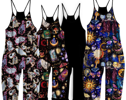 Kids + Adult:  A Little Ray of Pitch Black Bamboo Flowy and Comfy Overalls! Perfect Layering piece.