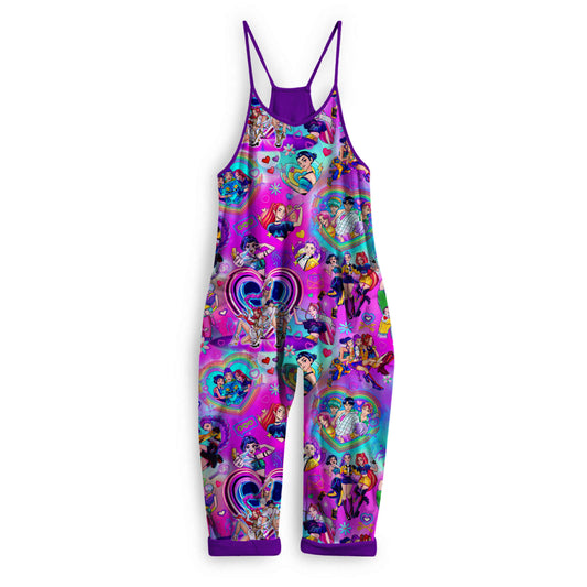 Kids: Its a Kpop rainbow demon hunters bamboo Overalls! Fav characters! huntrixxxx