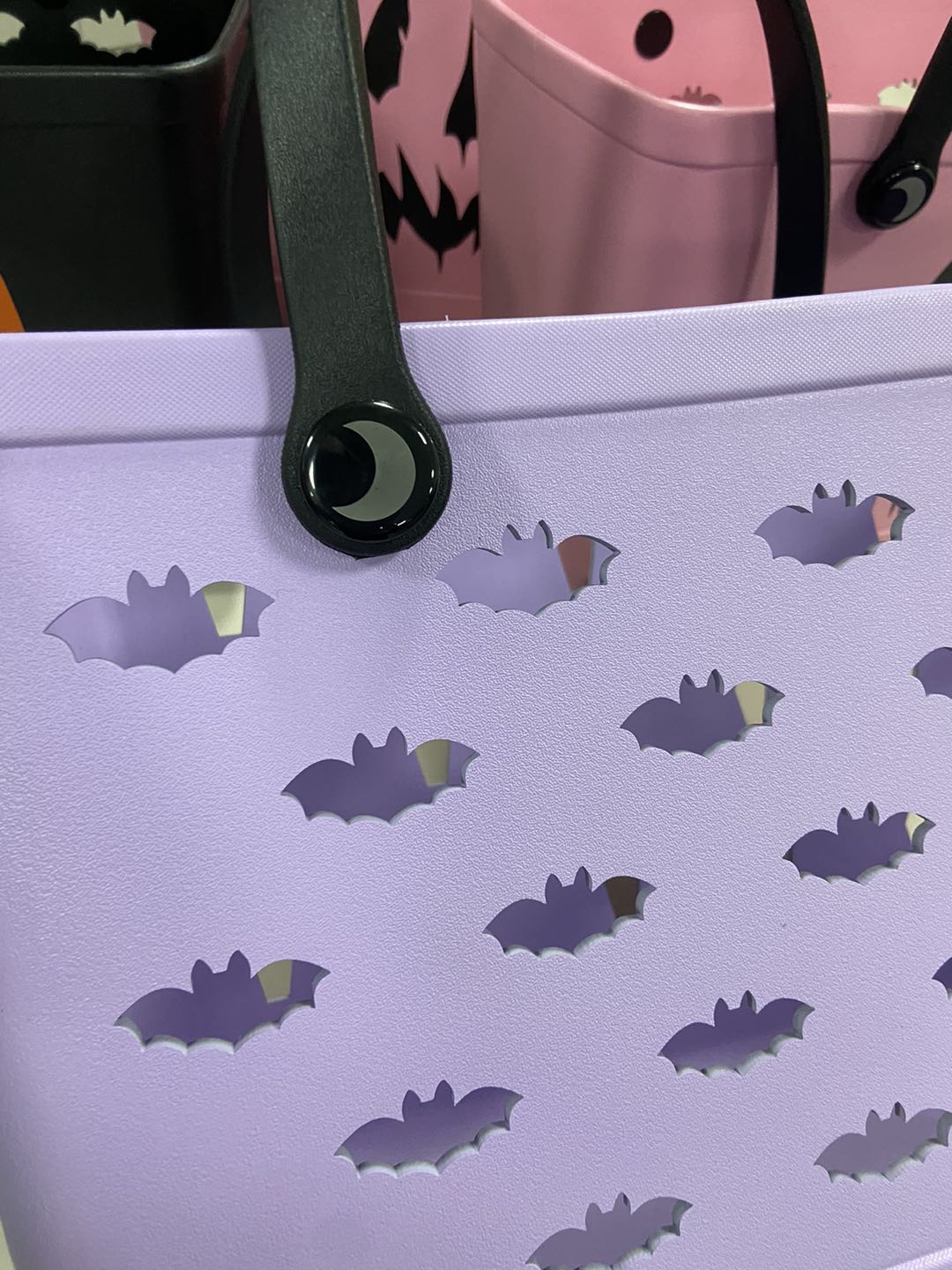 The Lavender Coffin + Batty Summerween Hag EVA Bag!  Burton Shoulder Strap! Waterproof!