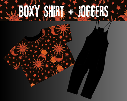 Kids + Adult:  A Little Ray of Pitch Black Bamboo Flowy and Comfy Overalls! Perfect Layering piece.