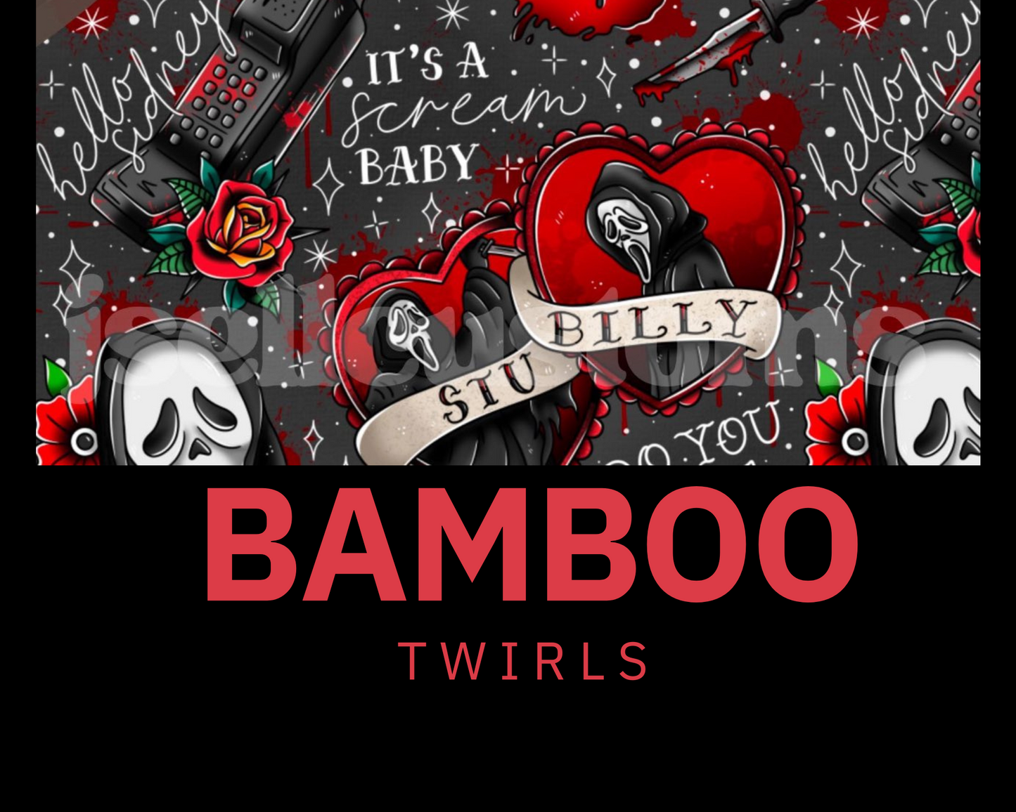 Ready to ship - Scream + Hello Sidney STU + BILLY BamBOOOOO Twirl!