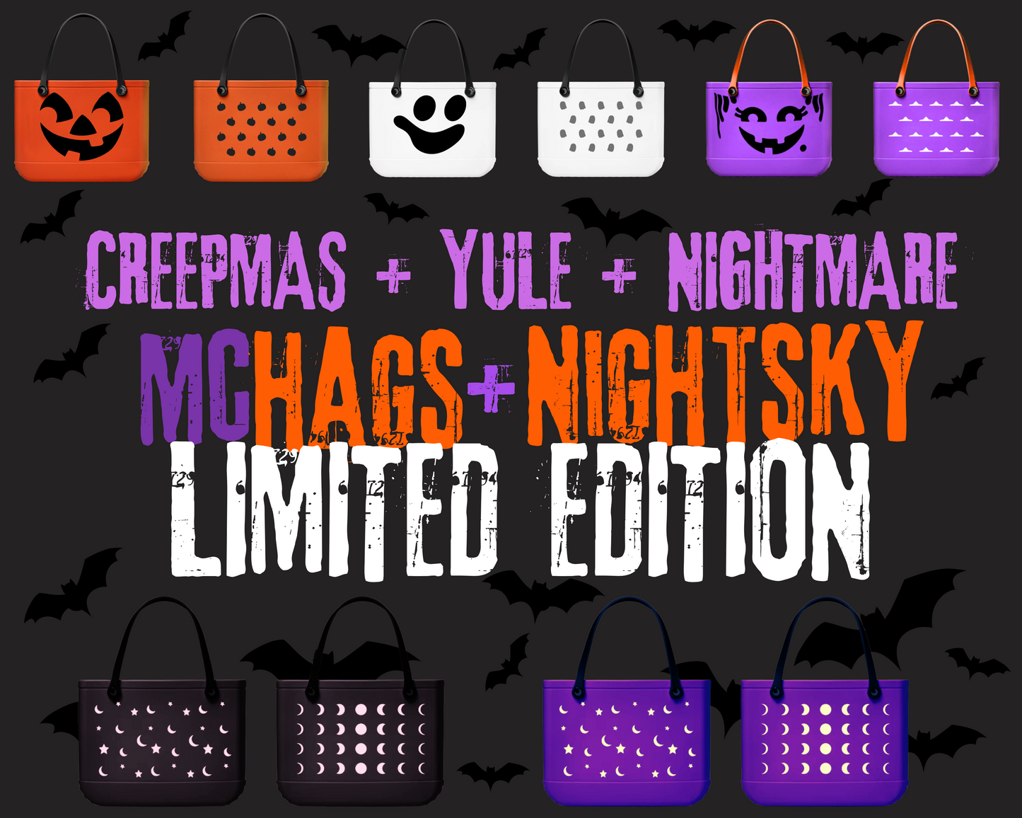 HALLOWEEN -Limited Edition McWITCH Purple 90s McDs Boo Bucket Hag Bag! Vintage Witch! Crossbody Strap!