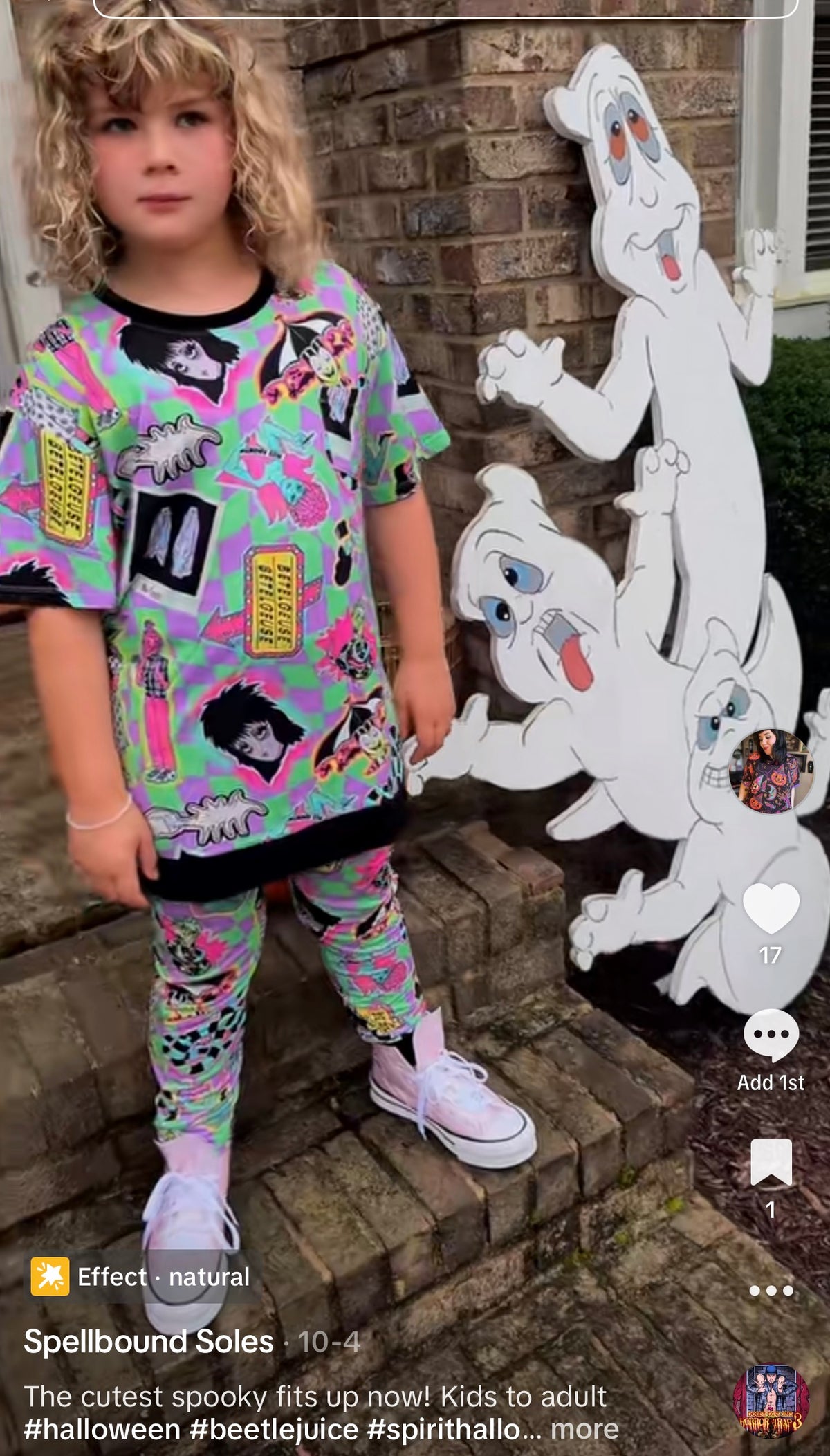 New KIDS  Horrorland Goosybumps Two Piece Retro Bamboo Terry Jogger + Pocket Tshirt set! Scary Stories!