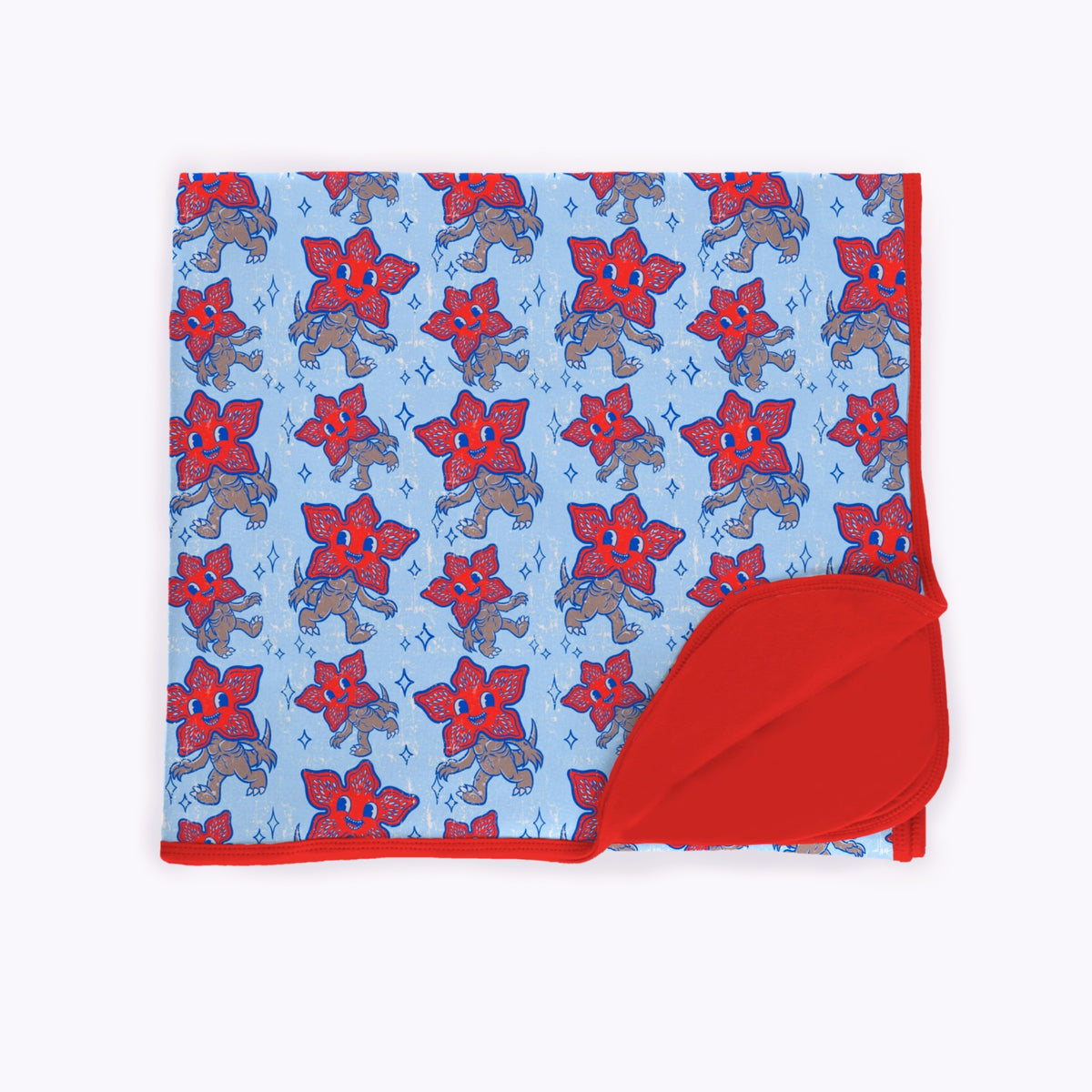 1980s Vintage Retro demogorgon Blanket! Cute Retro Monster! Retro monster blanket