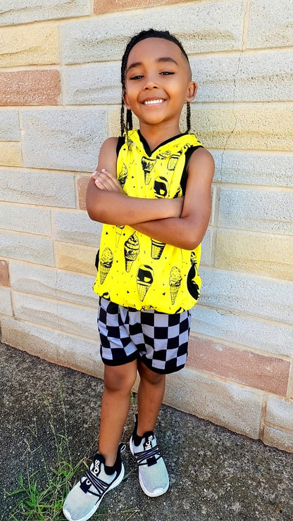 Ready to ship! Kids- Pizza Planet Magical Story Black Short + Tshirt Set! The CLAWW!! Moody + Magical! Perfect for Summer trips! Pizza Shortie